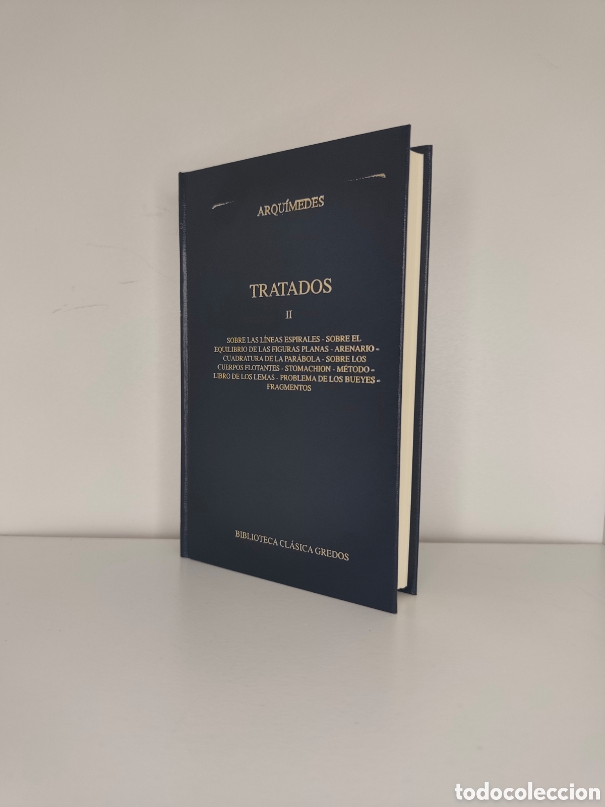 Libros: Tratados II de Arqu&iacute;medes. Biblioteca Cl&aacute;sica Gredos
