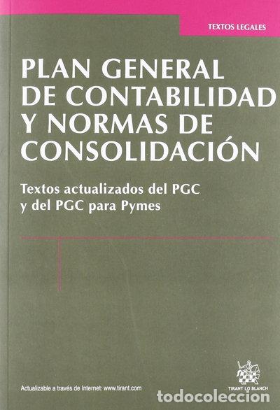 Libros: Plan general de Contabilidad y normas de consolidaci&oacute;n- 9788490048009