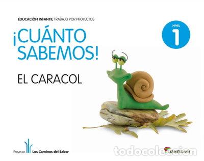 Libri di seconda mano: &iexcl;Cu&aacute;nto sabemos! El caracol. Nivel 1- 9788468002156
