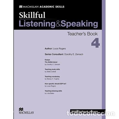 Libros: Skillful - Listening & Speaking - Level 4 Teacher Book- 9780230430136