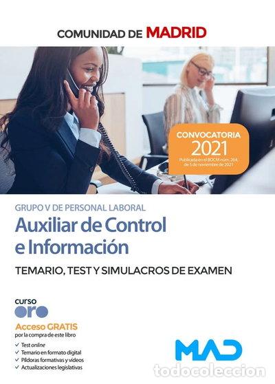 books: Auxiliar de Control e Informaci&oacute;n- 9788414251300