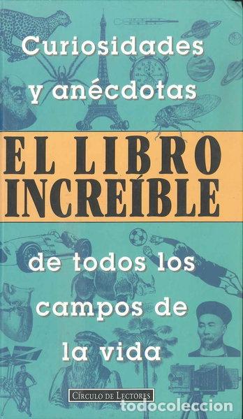 Libros: El libro incre&iacute;ble- 9788422655435