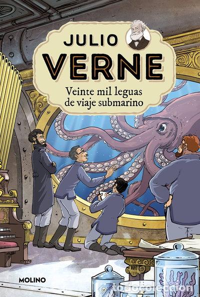 Libros: Veinte mil leguas de viaje submarino- 9788427213739