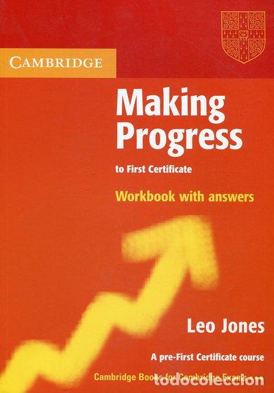 Libros: Making Progress to First Certificate Workbook with Answers- 9780521537063