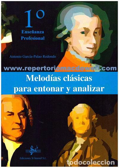 books: Melod&iacute;as Cl&aacute;sicas para Entonar y Analizar 1- 9788492530250