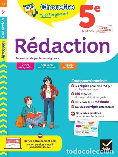 Libri di seconda mano: R&eacute;daction 5e: Cahier de r&eacute;vision et d'entra&icirc;nement- 9782401085107