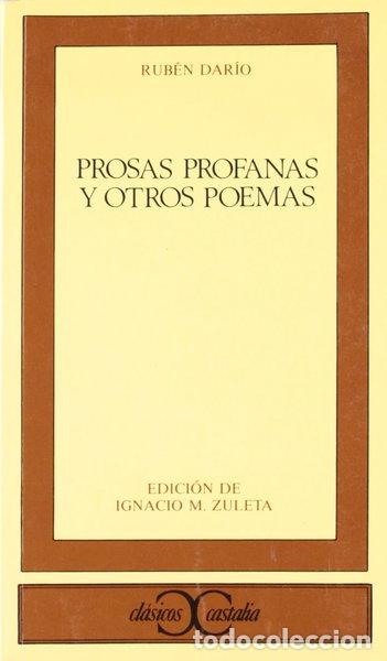 Libros: Prosas profanas y otros poemas- 9788470394164