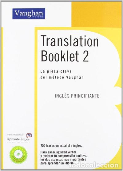 Libros: Translation Booklet 2 Principiante- 9788496469747