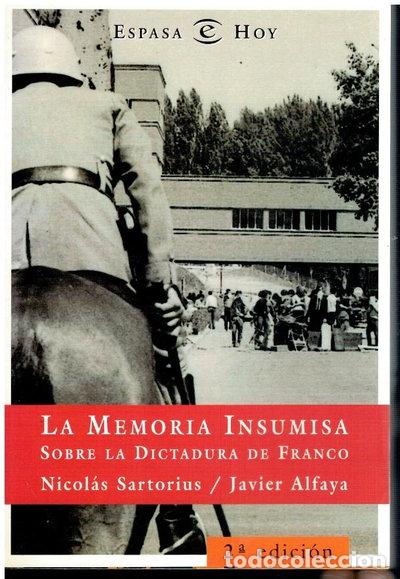 Libri di seconda mano: La memoria insumisa- 9788423977925