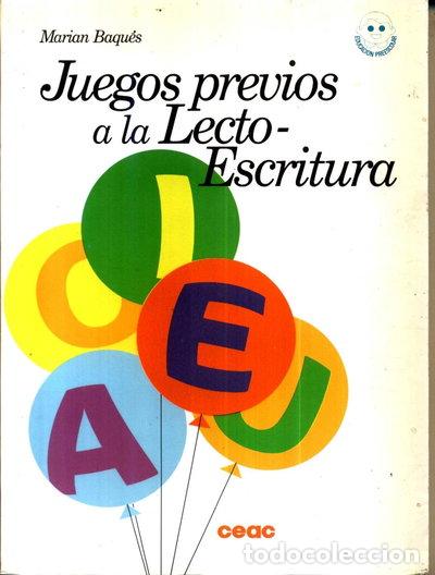 Libros: Juegos previos a la lecto-escritura- 9788432994326