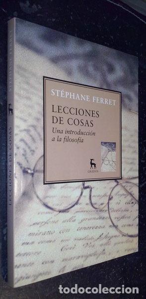 Libros: Lecciones de cosas- 9788424935863