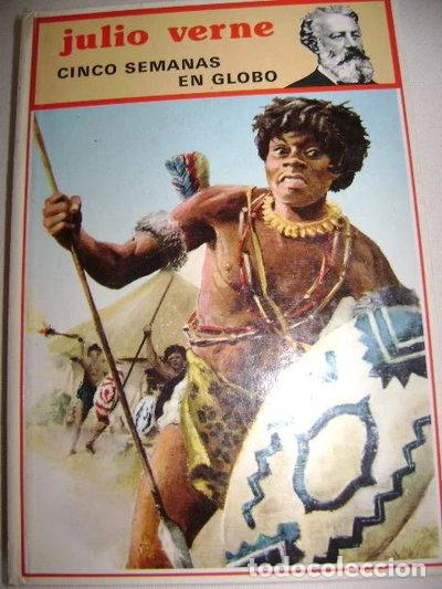 Libros: Cinco semanas en globo- 9788427242364