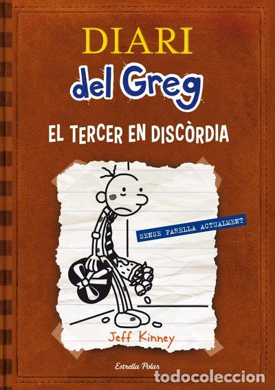 Livros em segunda m&atilde;o: Diari del Greg. El tercer en disc&ograve;rdia- 9788415853220