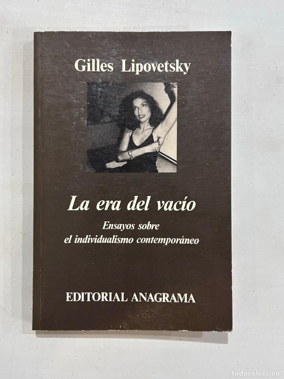 B&uuml;cher: Gilles Lipovetsky - La era del vac&iacute;o