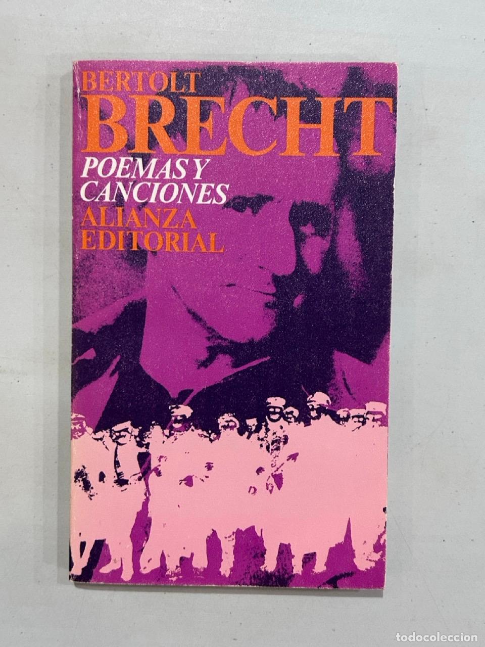 B&uuml;cher: Bertolt Brecht - Poemas y canciones