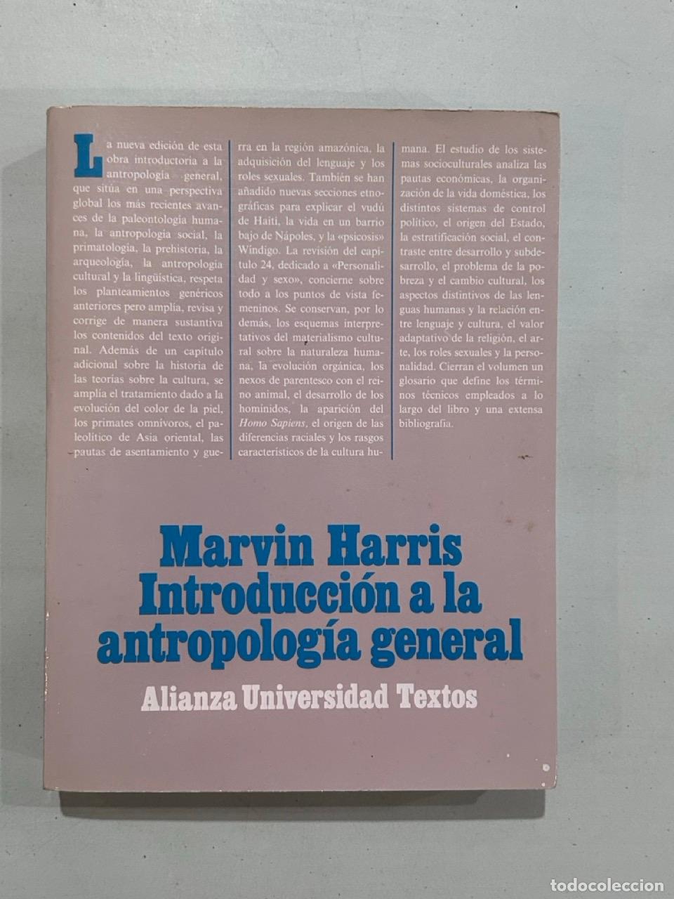 B&uuml;cher: Marvin Harris - Introducci&oacute;n a la antropolog&iacute;a general