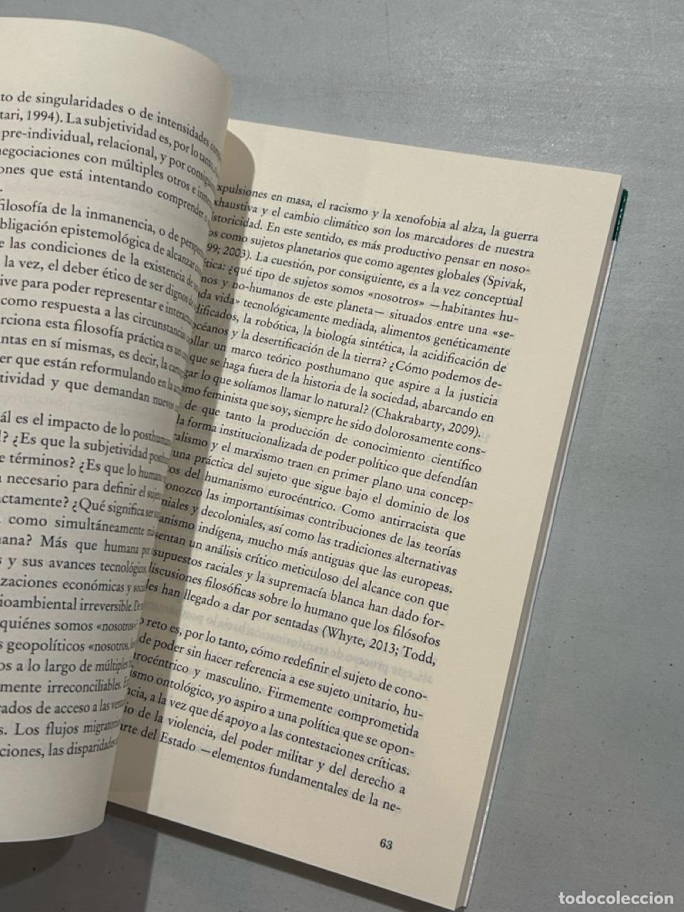 Libros: Rosi Braidotti - El conocimiento posthumano - Foto 2