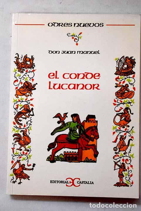 books: El conde Lucanor: Don Juan Manuel.- Don Juan Manuel