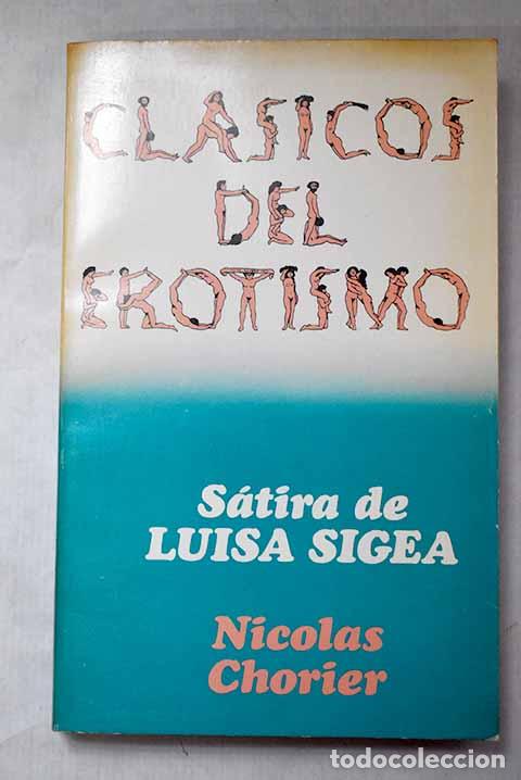 books: S&aacute;tira de Luisa Sigea.- Chorier, Nicol&aacute;s