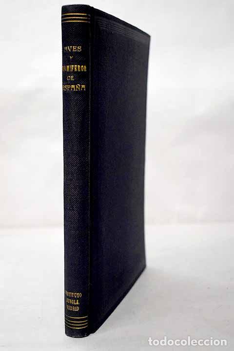 Libros: Aves y mam&iacute;feros de Espa&ntilde;a: Clasificaci&oacute;n y actitudes