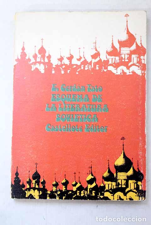 Libros: Esquema de la literatura sovi&eacute;tica.- Cerd&aacute;n Tato, Enrique