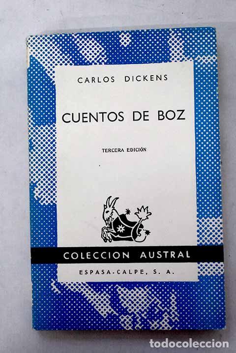 Libros: Cuentos de Boz: Dickens, Charles.- Dickens, Charles