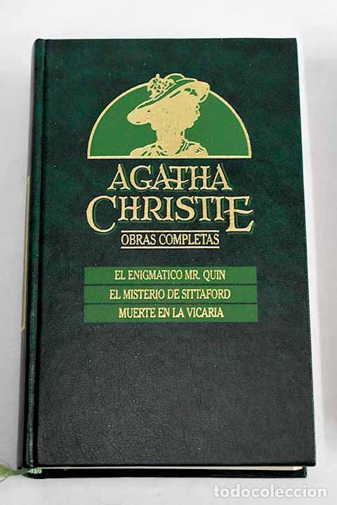Libri di seconda mano: El enigm&aacute;tico Mr. Quin ; El misterio de Sittaford ; Muerte en la vicar&iacute;a.- Christie, Agatha