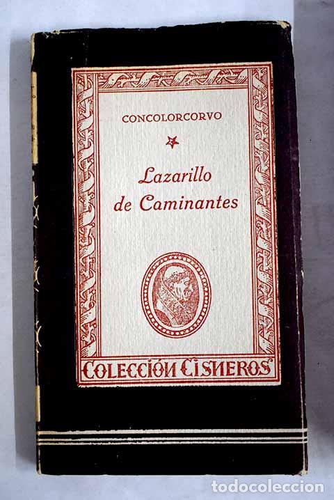 Libros: El lazarillo de ciegos caminantes.- Concolorcorvo