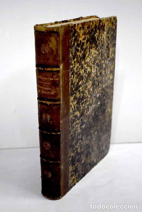 books: Estudio hist&oacute;rico de Bolivia.- Sotomayor Vald&eacute;s, Ram&oacute;n