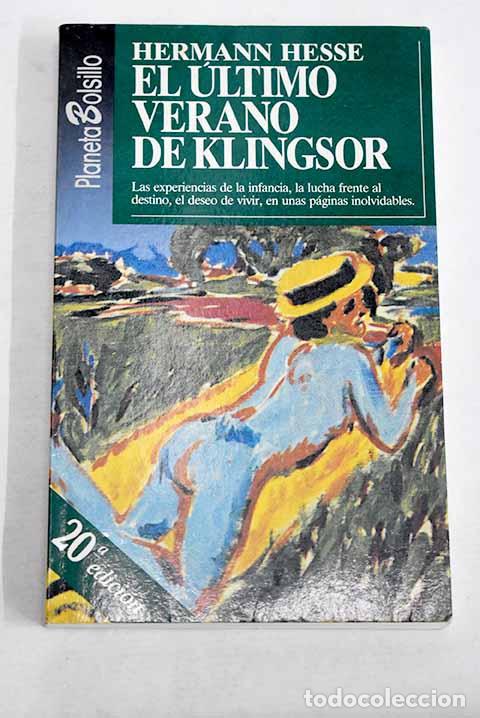 books: El &uacute;ltimo verano de Klingsor y otras narraciones.- Hesse, Hermann