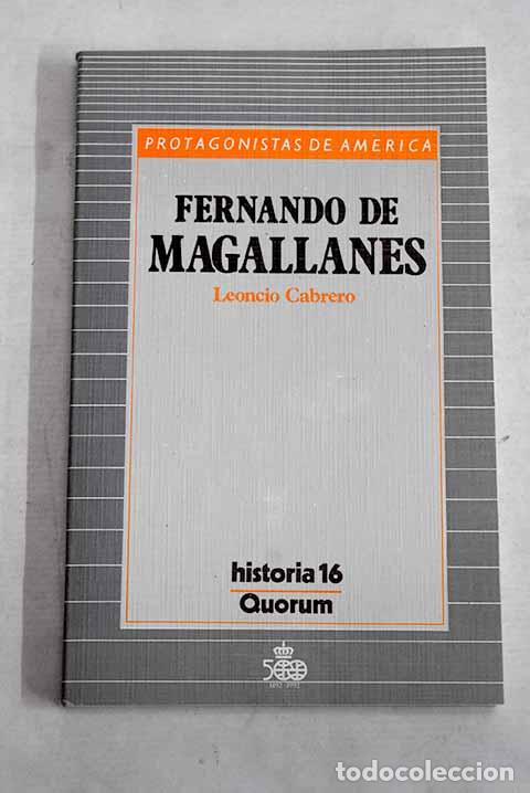 books: Fernando de Magallanes.- Cabrero, Leoncio