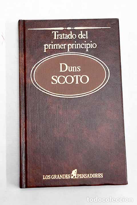 B&uuml;cher: Tratado del primer principio.- Duns Escoto, Juan