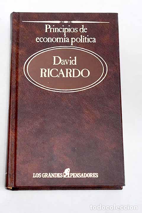 B&uuml;cher: Principios de econom&iacute;a pol&iacute;tica.- Ricardo, David