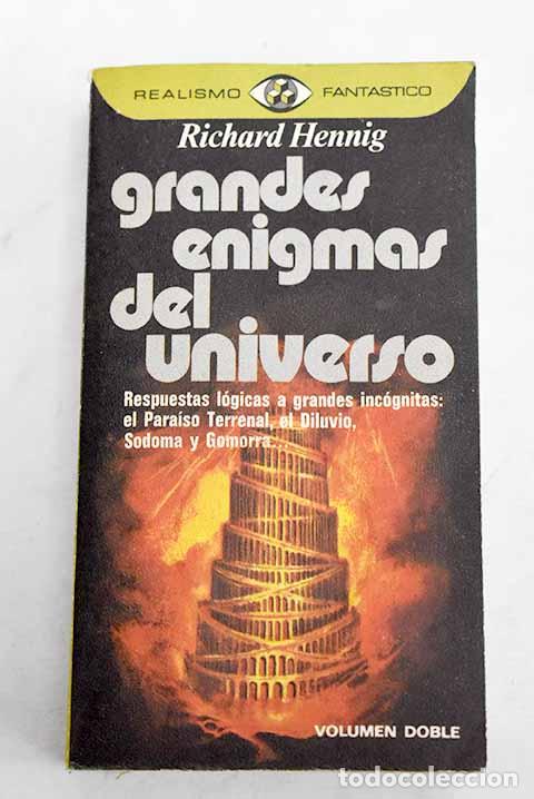 Libros: Grandes enigmas del universo.- Hennig, Richard