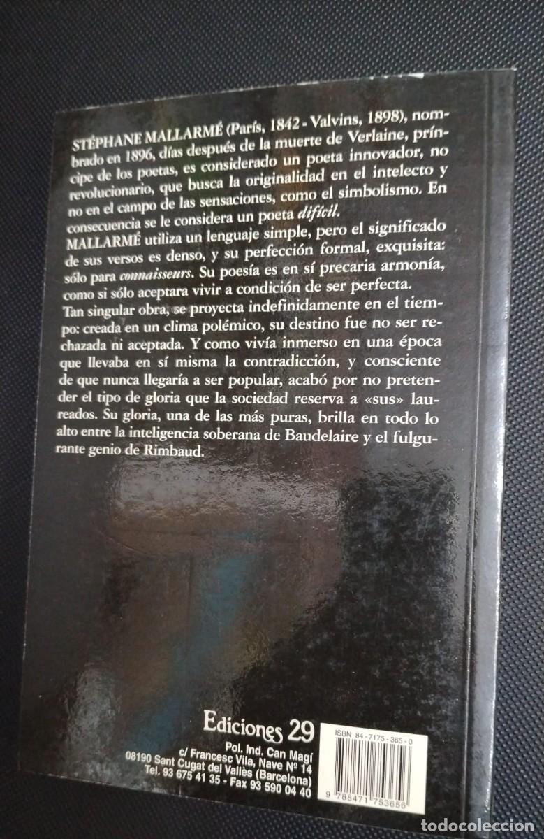 Libros: Poes&iacute;a completa - Mallarm&eacute;,St&eacute;phane - Foto 2