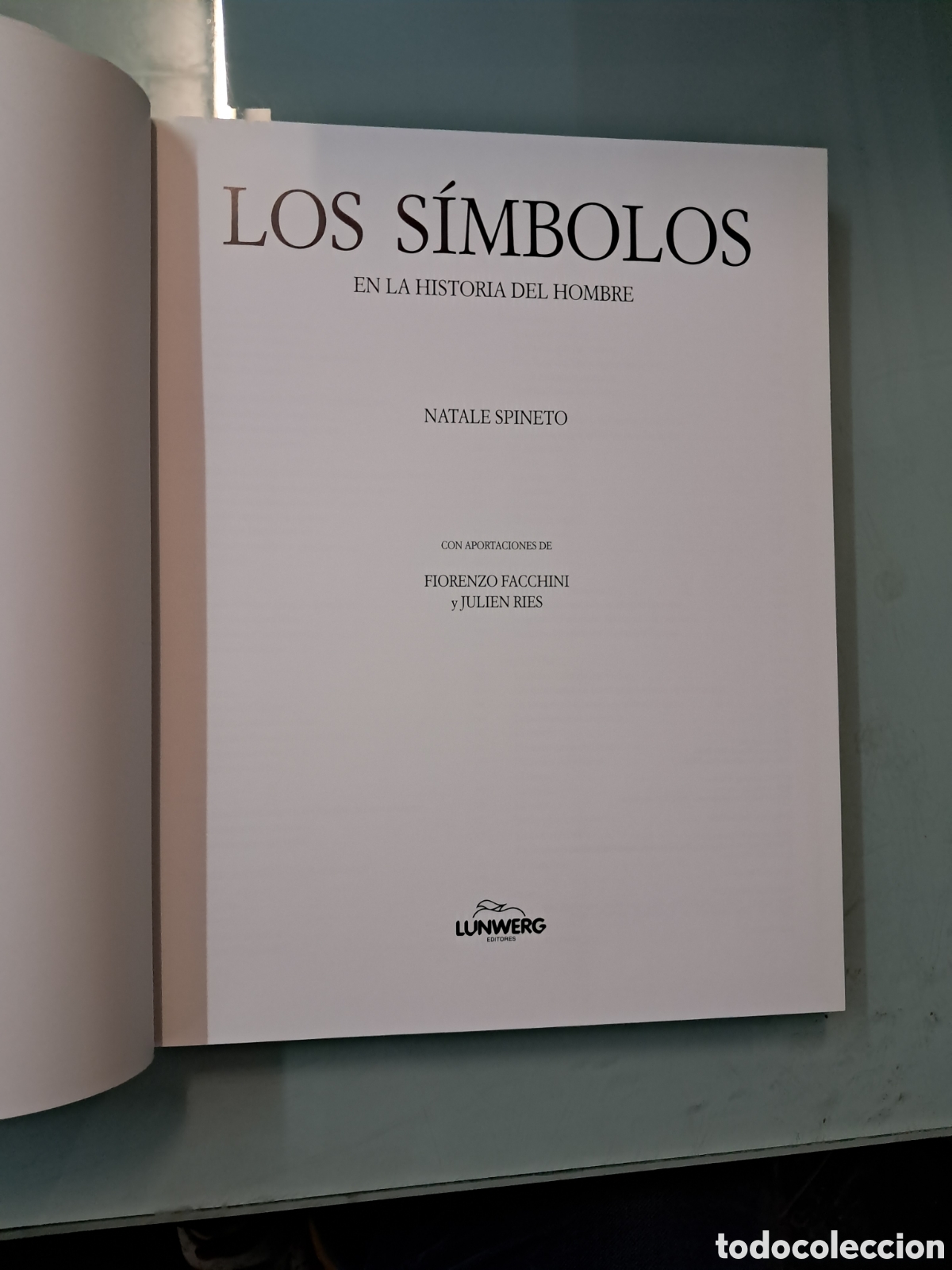 Libros: Natale Spineto, Los s&iacute;mbolos en la historia del hombre, Lunwerg