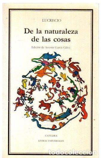 Livres: De la naturaleza de las cosas - Lucrecio