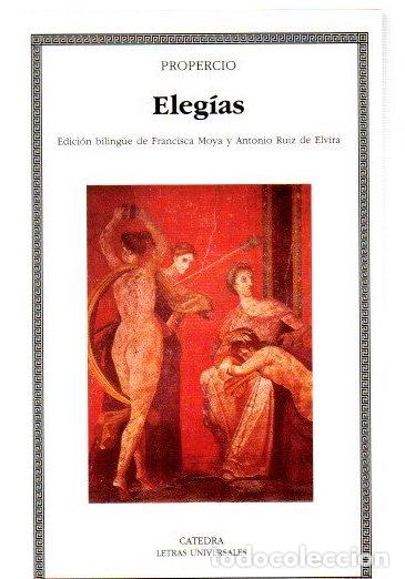 Livres: Eleg&iacute;as - Propercio