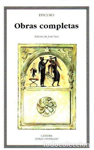 Libros: Obras completas - Epicuro
