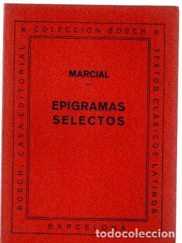 Libros: Ep&iacute;gramas selectos - Marcial, M. Valerio