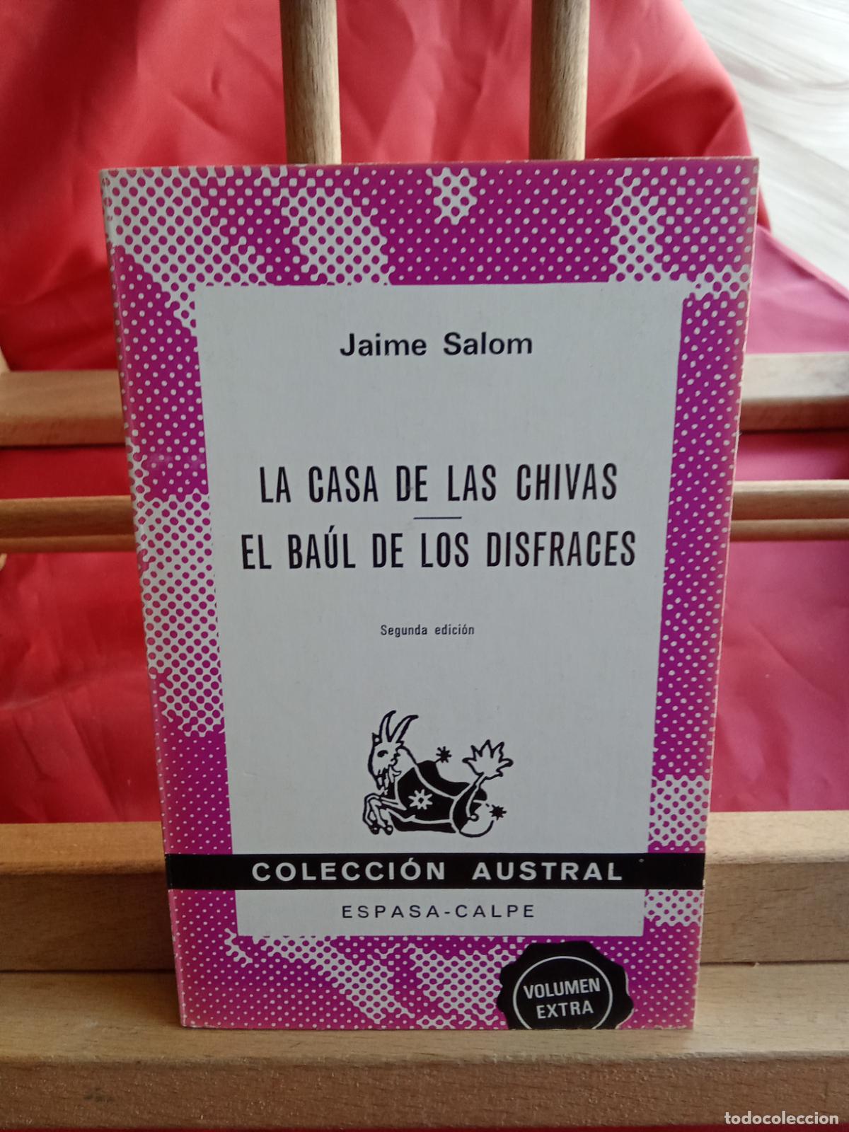 Libros: La casa de las chivas - El ba&uacute;l de los disfraces. Jaime Salom L.28105-857