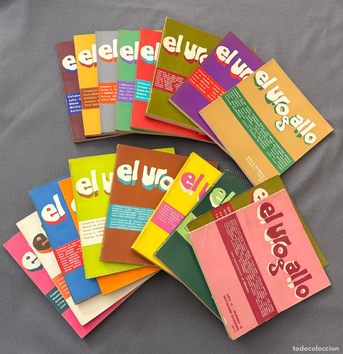 books: EL UROGALLO. Revista Literaria Bimestral. 17 vol. Del 0 al 18.