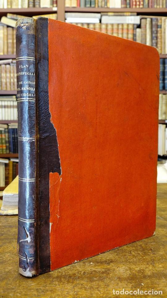 Libros: PLAN BENEFICIAL DE LAS IGLESIAS PARROQUIALES DEL SE&Ntilde;ORIO DE VIZCAYA. APROBADA POR S.M. EN 10 DE ENE