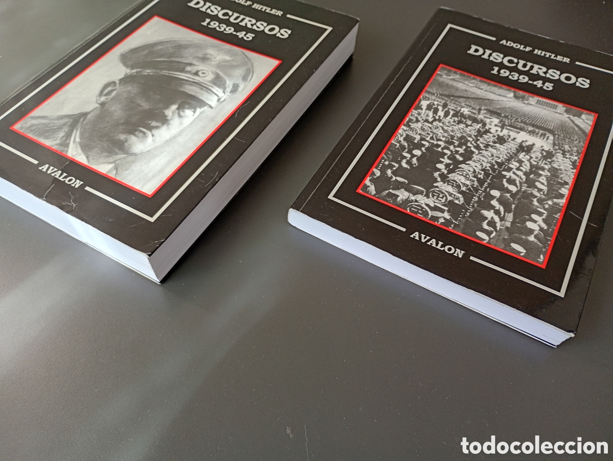 Libros: Discursos 1939-45. Adolfo Hitler.Editorial Avalon - Foto 3