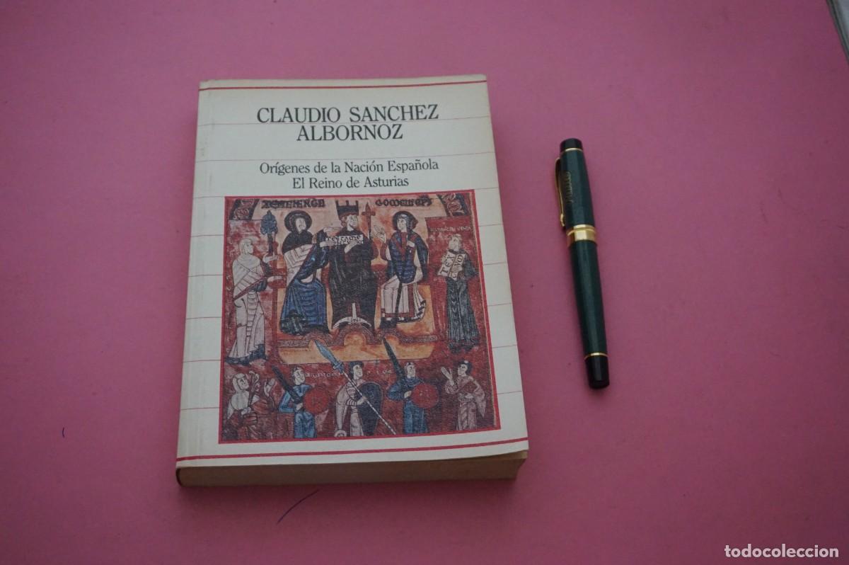 Livres: AMF-33E/ ORIGENES DE LA NACION ESPA&Ntilde;OLA - EL REINO DE ASTURIAS - CLAUDIO SANCHEZ ALBORNOZ / SARPE
