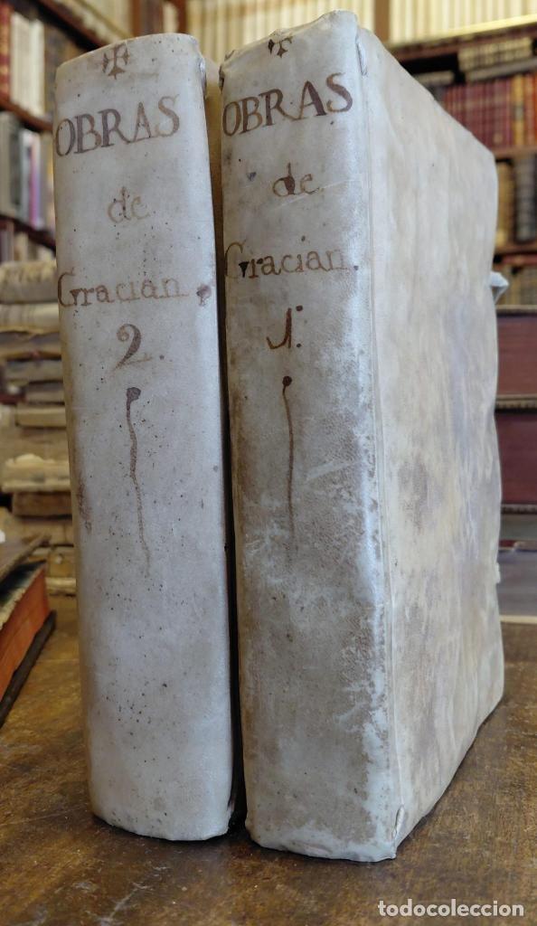 Libros: OBRAS DE LORENZO GRACIAN. Tomo primero. Que contiene El Critic&oacute;n, primera, segunda y tercera parte.