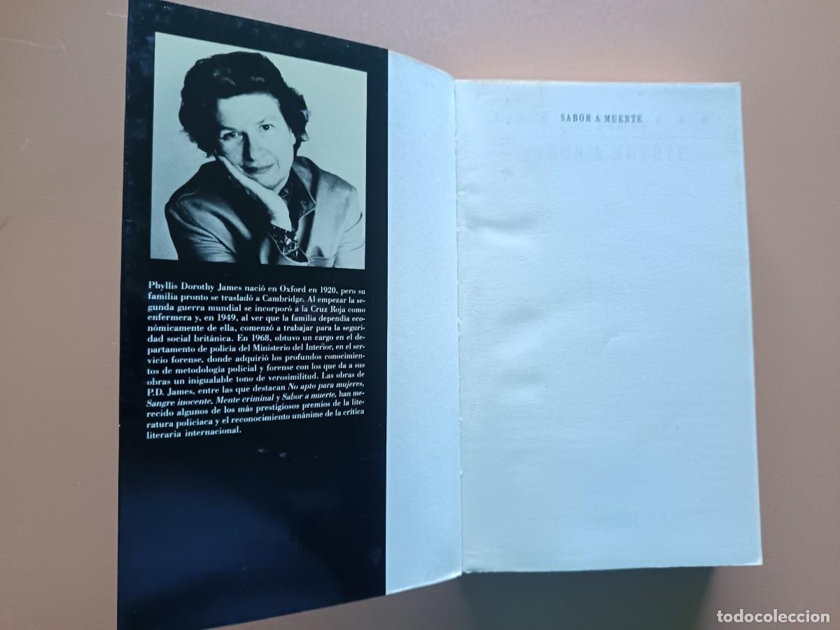 Libros: SABOR A MUERTE - P. D. JAMES - Foto 2
