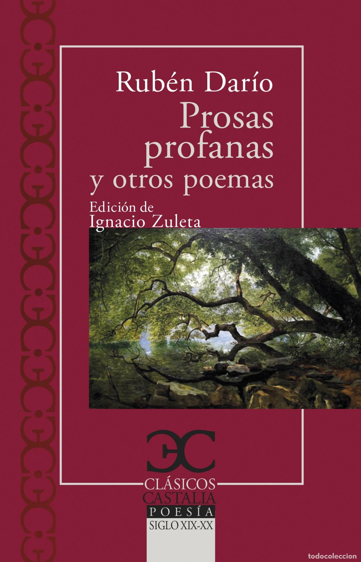 Libros: PROSAS PROFANAS Y OTROS POEMAS - DARIO RUBEN
