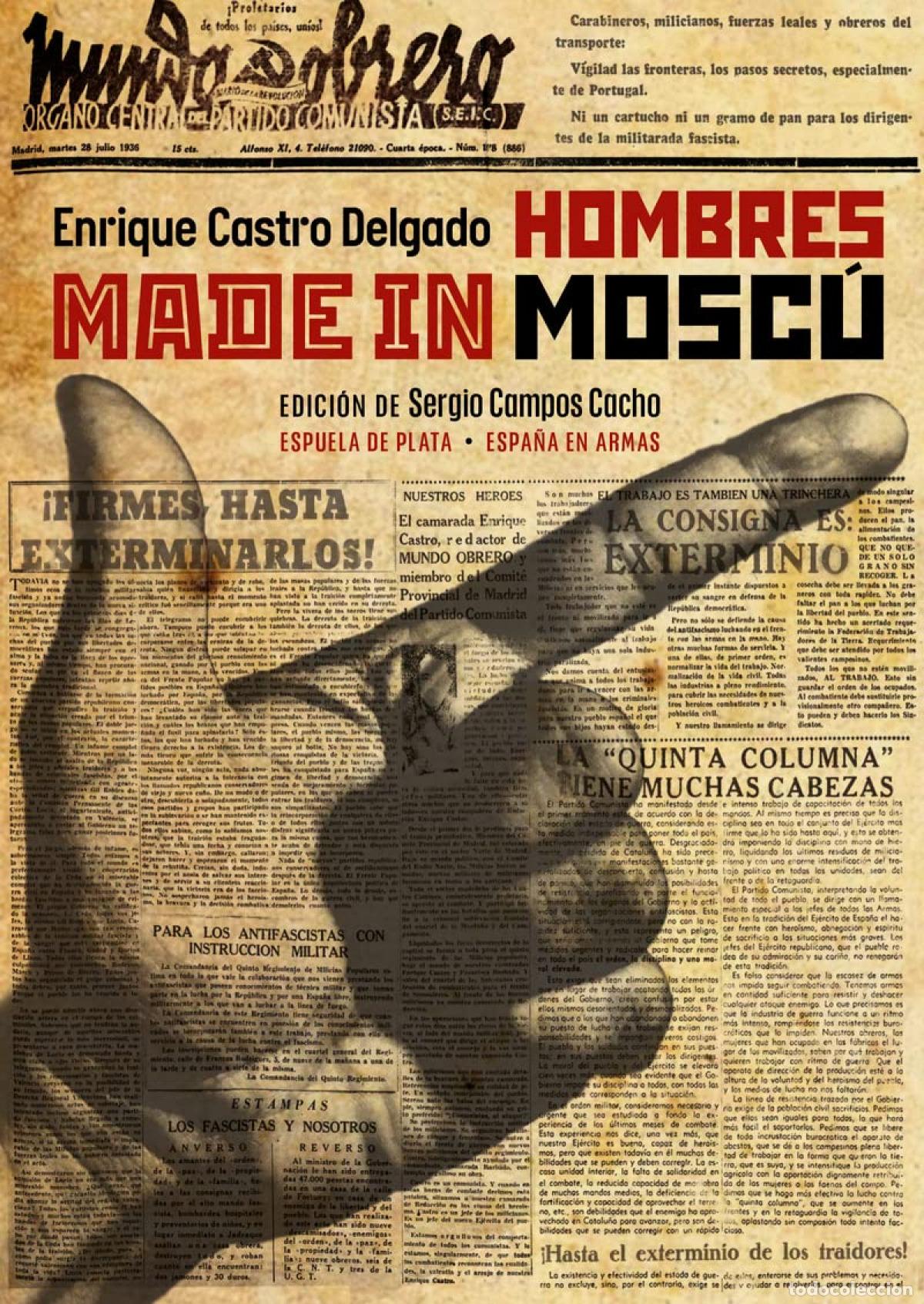 Libri di seconda mano: Hombres made in Mosc&uacute; - Castro Delgado, Enrique