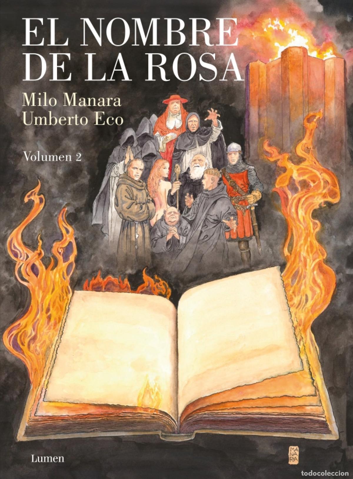 Libros: El nombre de la rosa. La novela gr&aacute;fica - Eco, Umberto